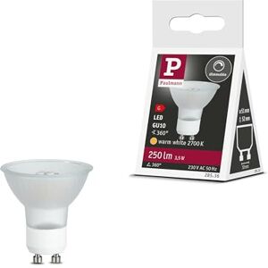 Paulmann 28536 LED Réflecteur Maxiflood 3,5W, GU10, 230V, dimmable, 2700K - Publicité Paulmann 28536 LED Réflecteur Maxiflood 3,5W, GU10, 230V, dimmable, 2700K - Publicité