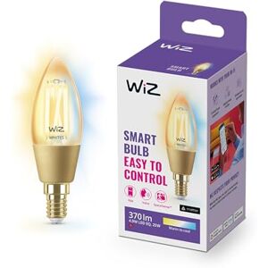 Ampoule Intelligente WiFi WIZ - Vintage Amber Dimmable LED E14 5W - Publicité Ampoule Intelligente WiFi WIZ - Vintage Amber Dimmable LED E14 5W - Publicité