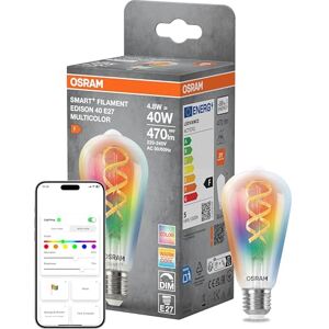 Osram Smart+ Edison 40 Filament RGBW - Ampoule LED - Publicité Osram Smart+ Edison 40 Filament RGBW - Ampoule LED - Publicité
