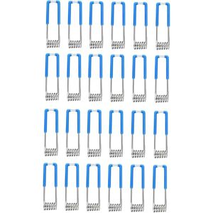 Young Wolf Luminaire Clamp Pince Vise Lot de 24 pinces à ressort de fixation pour luminaires GU10 MR16 1,5 x 60 mm Bleu - Publicité Young Wolf Luminaire Clamp Pince Vise Lot de 24 pinces à ressort de fixation pour luminaires GU10 MR16 1,5 x 60 mm Bleu - Publicité