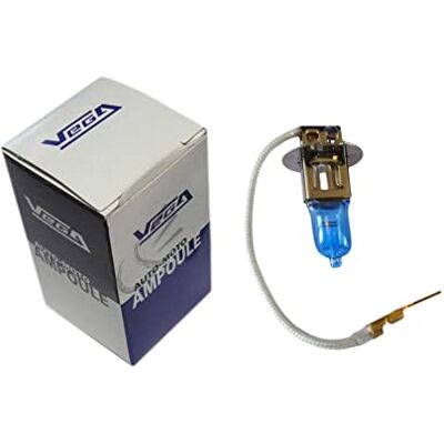 Vega+ 1 ampoule Xénon 'Day Light' H3 100W PK22s Lumière du jour Super White Marque Française 12V - Publicité Vega+ 1 ampoule Xénon 'Day Light' H3 100W PK22s Lumière du jour Super White Marque Française 12V - Publicité
