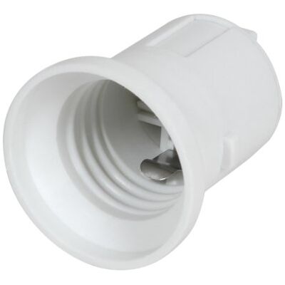 DEBFLEX Douille de Chantier E27 Testeur D'installation E27 Sécurise les Fils en Attente de Pose de Luminaire Plastique Blanc - Publicité DEBFLEX Douille de Chantier E27 Testeur D'installation E27 Sécurise les Fils en Attente de Pose de Luminaire Plastique Blanc - Publicité