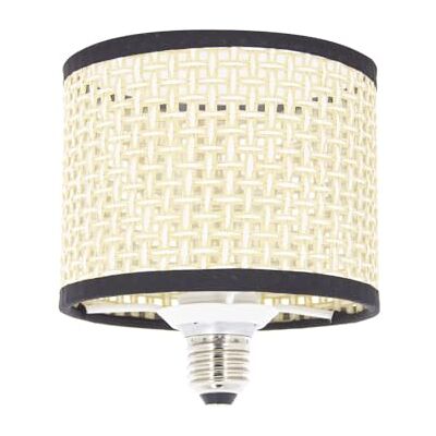 Xanlite Ampoule Abat-Jour Bambou Filament LED, culot E27, 210 Lumens, conso 3.5W, 3000 Kelvin, Blanc chaud - Publicité Xanlite Ampoule Abat-Jour Bambou Filament LED, culot E27, 210 Lumens, conso 3.5W, 3000 Kelvin, Blanc chaud - Publicité