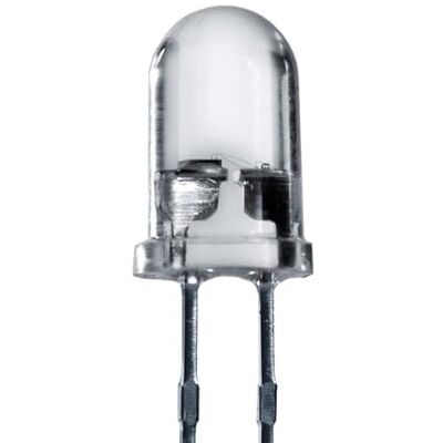 Lumetheus LED Diodes électroluminescentes 5mm couleur Blanc Ultra-lumineux 14.000 mcd 100 pièces 2-3V 2 Pin LEDs Ampoule Diode à souder lentille transparent - Publicité Lumetheus LED Diodes électroluminescentes 5mm couleur Blanc Ultra-lumineux 14.000 mcd 100 pièces 2-3V 2 Pin LEDs Ampoule Diode à souder lentille transparent - Publicité