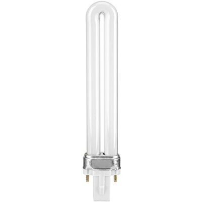 Sorand 4pcs ampoule de lampe à ongles, ampoule de 9W watts manucure uv UV séchoir à ongles, forme de h outil de manucure tube de séchage de gel cure-lumière, blanc - Publicité Sorand 4pcs ampoule de lampe à ongles, ampoule de 9W watts manucure uv UV séchoir à ongles, forme de h outil de manucure tube de séchage de gel cure-lumière, blanc - Publicité