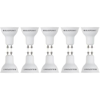 10 Ampoules LED GU10 Blaupunkt - Blanc Naturel - Ampoules - Publicité 10 Ampoules LED GU10 Blaupunkt - Blanc Naturel - Ampoules - Publicité