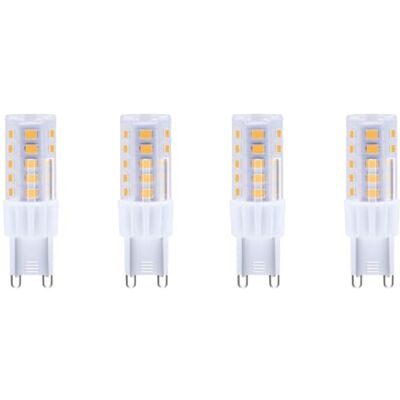 Blaupunkt Lampe LED G9 Capsule 4W 500lm 6500K Blanc Froid, Lot de 4 - Publicité Blaupunkt Lampe LED G9 Capsule 4W 500lm 6500K Blanc Froid, Lot de 4 - Publicité
