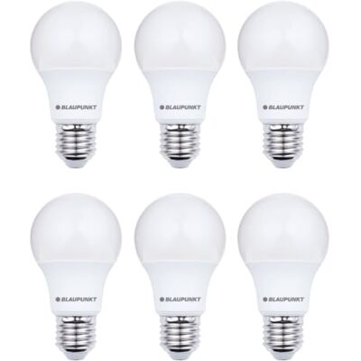 Blaupunkt Ampoule classique E27 12W 1200 Lumen 4000K Blanc neutre, Lot de 6 - Publicité Blaupunkt Ampoule classique E27 12W 1200 Lumen 4000K Blanc neutre, Lot de 6 - Publicité