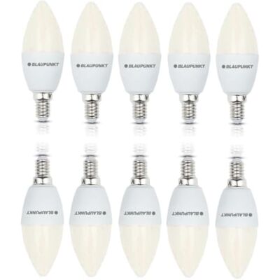 Ensemble de 10 ampoules LED Blaupunkt - Blanc chaud - Publicité Ensemble de 10 ampoules LED Blaupunkt - Blanc chaud - Publicité