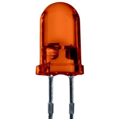 Lumetheus LED Diodes électroluminescentes 5mm couleur Orange Ultra-lumineux 3000 mcd 100 pièces 2-3V 2 Pin LEDs Ampoule Diode à souder lentille diffusée - Publicité Lumetheus LED Diodes électroluminescentes 5mm couleur Orange Ultra-lumineux 3000 mcd 100 pièces 2-3V 2 Pin LEDs Ampoule Diode à souder lentille diffusée - Publicité