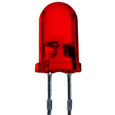 Lumetheus LED Diodes électroluminescentes 5mm couleur Rouge Ultra-lumineux 3000 mcd 100 pièces 2-3V 2 Pin LEDs Ampoule Diode à souder lentille diffusée - Publicité Lumetheus LED Diodes électroluminescentes 5mm couleur Rouge Ultra-lumineux 3000 mcd 100 pièces 2-3V 2 Pin LEDs Ampoule Diode à souder lentille diffusée - Publicité