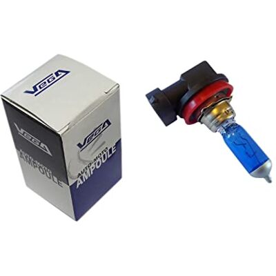 Vega+ 1 ampoule Xénon 'Day Light' H8 35W PGJ19-1 Lumière du jour Super White Marque Française Homologuée 12V - Publicité Vega+ 1 ampoule Xénon 'Day Light' H8 35W PGJ19-1 Lumière du jour Super White Marque Française Homologuée 12V - Publicité