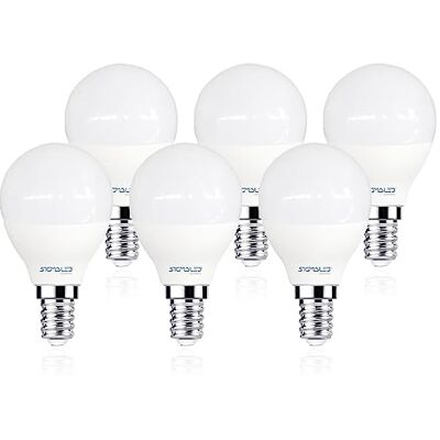 SIGMALED LIGHTING - Ampoule LED E14 4W - Blanc chaud - Économie d'énergie - Publicité SIGMALED LIGHTING - Ampoule LED E14 4W - Blanc chaud - Économie d'énergie - Publicité