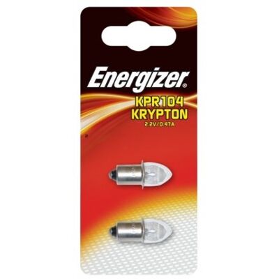 Energizer 623949 KPR104 Lot de 2 Ampoules Krypton - Publicité Energizer 623949 KPR104 Lot de 2 Ampoules Krypton - Publicité