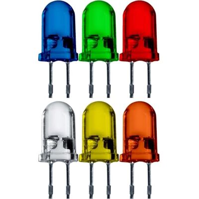 Lumetheus LED Diodes électroluminescentes 5mm Assortiment Kit Couleur Bleu Vert Orange Jaune Rouge Blanc mcd 300 pièces 2-3V 2 Pin LEDs Ampoule Diode à souder lentille diffusée - Publicité Lumetheus LED Diodes électroluminescentes 5mm Assortiment Kit Couleur Bleu Vert Orange Jaune Rouge Blanc mcd 300 pièces 2-3V 2 Pin LEDs Ampoule Diode à souder lentille diffusée - Publicité