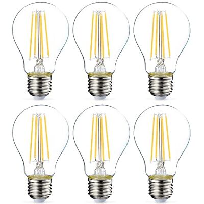 Amazon Basics - Ampoule LED - Blanc chaud - 806 lumens - Non dimmable - Publicité Amazon Basics - Ampoule LED - Blanc chaud - 806 lumens - Non dimmable - Publicité