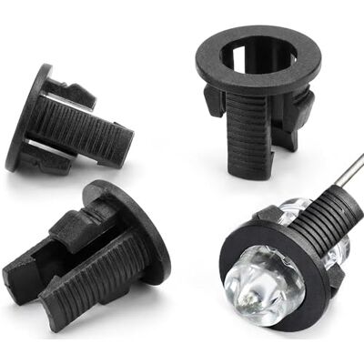 Lumetheus LED Lot de 50 Supports de Montage pour LED de 5 mm en Forme d'anneaux à encastrer - Publicité Lumetheus LED Lot de 50 Supports de Montage pour LED de 5 mm en Forme d'anneaux à encastrer - Publicité