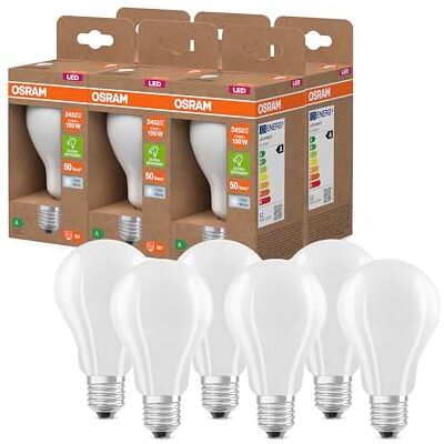 Osram en forme de mini bougie classique, avec filament LED décoratif, classe d'efficacité énergétique A, E14, 1,2 W, 255 lm, 4000 K, blanc froid. Sans échauffement, pack de 6 - Publicité Osram en forme de mini bougie classique, avec filament LED décoratif, classe d'efficacité énergétique A, E14, 1,2 W, 255 lm, 4000 K, blanc froid. Sans échauffement, pack de 6 - Publicité