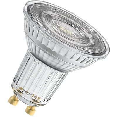Osram LED Spot Superstar PAR16 Réflecteur dimmable, 2700 K blanc chaud, 2,4 W, GU10, 36°, 230 lm, transparent, pour spots, éclairage d'accentuation, 15 000 h,6-Pack - Publicité Osram LED Spot Superstar PAR16 Réflecteur dimmable, 2700 K blanc chaud, 2,4 W, GU10, 36°, 230 lm, transparent, pour spots, éclairage d'accentuation, 15 000 h,6-Pack - Publicité