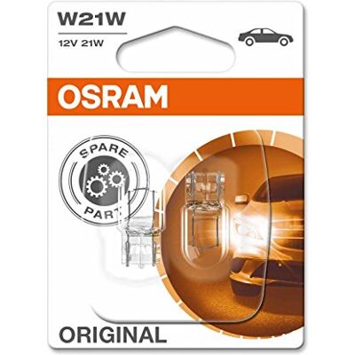 Osram CP. LAMPADE W21W 12V 21W ORI GINAL LINE W3X16D BLISTER - Publicité Osram CP. LAMPADE W21W 12V 21W ORI GINAL LINE W3X16D BLISTER - Publicité