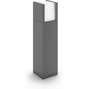 Philips LED Arbour Lampadaire d'extérieur ultra efficace Anthracite 1 x 3,8 W Blanc 3000 K Pour maison, jardin, terrasse - Publicité Philips LED Arbour Lampadaire d'extérieur ultra efficace Anthracite 1 x 3,8 W Blanc 3000 K Pour maison, jardin, terrasse - Publicité