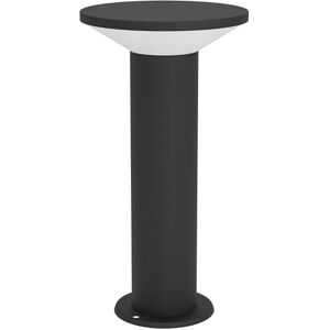 Eglo Potelet éclairage extérieur LED Rigosa, lampe de socle, borne lumineuse pour jardin et terrasse, luminaire en métal noir et plastique blanc, blanc chaud, IP44 - Publicité Eglo Potelet éclairage extérieur LED Rigosa, lampe de socle, borne lumineuse pour jardin et terrasse, luminaire en métal noir et plastique blanc, blanc chaud, IP44 - Publicité
