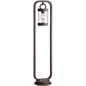 TRIO Leuchten Sambesi 404160124 Lampadaire d'extérieur, en fonte d'aluminium, couleur : rouille et acrylique transparent, avec culot :1 x E27 - Publicité TRIO Leuchten Sambesi 404160124 Lampadaire d'extérieur, en fonte d'aluminium, couleur : rouille et acrylique transparent, avec culot :1 x E27 - Publicité