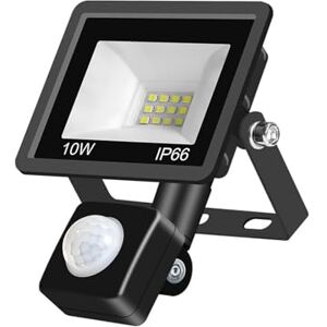 MINING Projecteurs extérieurs, IP66 LED Réflecteur Projecteur Étanche Projecteur PIR Capteur De Mouvement Extérieur Éclairage De Jardin Blanc Froid LED Extérieur Lampadaire(10W) - Publicité MINING Projecteurs extérieurs, IP66 LED Réflecteur Projecteur Étanche Projecteur PIR Capteur De Mouvement Extérieur Éclairage De Jardin Blanc Froid LED Extérieur Lampadaire(10W) - Publicité