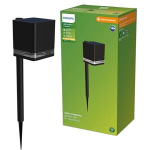 Philips Virona Borne Solaire d’Extérieur, 2700 K, 200 lm, Noir - Publicité Philips Virona Borne Solaire d’Extérieur, 2700 K, 200 lm, Noir - Publicité