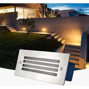 JOUFNING Spot Encastrable Lumière Souterraine À LED Rectangulaire, Lampe De Paysage À LED Au Sol 5W, Projecteurs Encastrés Étanches IP65, Lumières D'angle D'escalier, Lampadaire De Jardin Extérieu(White,5w(1 - Publicité JOUFNING Spot Encastrable Lumière Souterraine À LED Rectangulaire, Lampe De Paysage À LED Au Sol 5W, Projecteurs Encastrés Étanches IP65, Lumières D'angle D'escalier, Lampadaire De Jardin Extérieu(White,5w(1 - Publicité