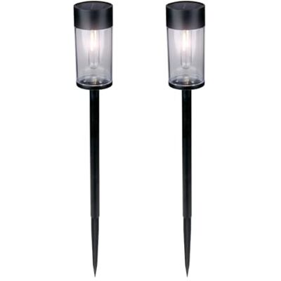 Grundig Lampe Solaire Exterieur Lot de 2 Lumiere Solaire Jardin avec Piquet Filament Blanc Chaud Etanche IP44 Autonomie 6-8h Installation Facile - Publicité Grundig Lampe Solaire Exterieur Lot de 2 Lumiere Solaire Jardin avec Piquet Filament Blanc Chaud Etanche IP44 Autonomie 6-8h Installation Facile - Publicité