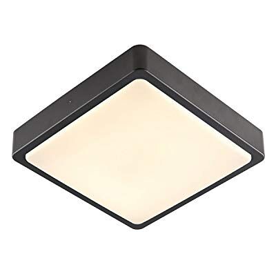 SLV AINOS Square Sensor Applique murale et de plafond pour murs, chemins, entrées, spot LED extérieur, lampe de jardin, spot de plafond / IP65 18 W 1300 lm Anthracite - Publicité SLV AINOS Square Sensor Applique murale et de plafond pour murs, chemins, entrées, spot LED extérieur, lampe de jardin, spot de plafond / IP65 18 W 1300 lm Anthracite - Publicité