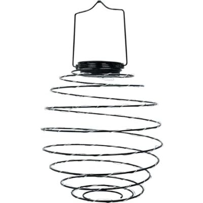 LUMI JARDIN Lumisky Suspension solaire spirale micro LED blanc chaud ORION H37cm - Publicité LUMI JARDIN Lumisky Suspension solaire spirale micro LED blanc chaud ORION H37cm - Publicité