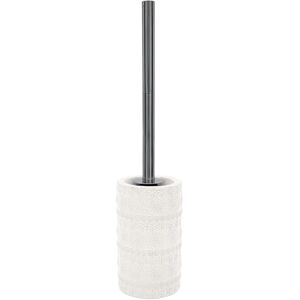 Spirella Brosse WC avec Support Porcelaine Relief Blanc - Publicité Spirella Brosse WC avec Support Porcelaine Relief Blanc - Publicité