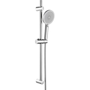 Auralum Barre de Douche avec Pommeau, Ensemble de Douche avec Pommeau(4 Jets),Flexible en acier inoxydable (150 cm),Barre de Douche en acier inoxydable (70 cm) et Support de Pommeau de Douche, Chromé - Publicité Auralum Barre de Douche avec Pommeau, Ensemble de Douche avec Pommeau(4 Jets),Flexible en acier inoxydable (150 cm),Barre de Douche en acier inoxydable (70 cm) et Support de Pommeau de Douche, Chromé - Publicité