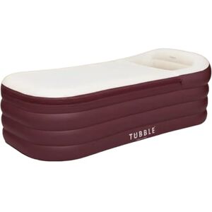 Tubble ® Royale baignoire gonflable adulte burgundy red 255 Litres Spa gonflable portable bain chaud & bain de glace, montage en 1 min, relaxation, taille jusqu’à 188cm, spa maison & extérieur - Publicité Tubble ® Royale baignoire gonflable adulte burgundy red 255 Litres Spa gonflable portable bain chaud & bain de glace, montage en 1 min, relaxation, taille jusqu’à 188cm, spa maison & extérieur - Publicité