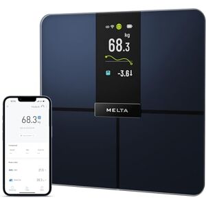 MELTA. Blance Intelligente- Pèse-Personne Connecté Impédancemètre Wi-Fi & Bluetooth 5.0 Écran TFT Couleur 4,3" 18 Indicateurs Corporels App Fitdays+ 180 kg Verre Trempé ITO - Publicité MELTA. Blance Intelligente- Pèse-Personne Connecté Impédancemètre Wi-Fi & Bluetooth 5.0 Écran TFT Couleur 4,3" 18 Indicateurs Corporels App Fitdays+ 180 kg Verre Trempé ITO - Publicité