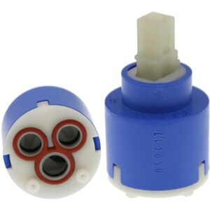 Schläfer 480019 Cartouche Robinet Mélangeur 35mm, Cartouche de Rechange en Céramique pour Mélangeur, Monocommande Basse Avec 2 pieds K35-A Kerox, 35mm - Publicité Schläfer 480019 Cartouche Robinet Mélangeur 35mm, Cartouche de Rechange en Céramique pour Mélangeur, Monocommande Basse Avec 2 pieds K35-A Kerox, 35mm - Publicité