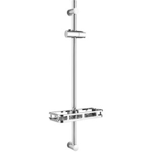 Auralum Barre de Douche Réglable 90cm en Acier Inoxydable 201 Colonne de Douche Coulissante avec Porte-Savon sans Perçage, Finition Chrome Anti-Corrosion, Support Douchette Orientable à 360°, Argent - Publicité Auralum Barre de Douche Réglable 90cm en Acier Inoxydable 201 Colonne de Douche Coulissante avec Porte-Savon sans Perçage, Finition Chrome Anti-Corrosion, Support Douchette Orientable à 360°, Argent - Publicité