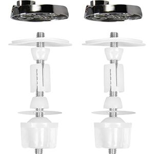 Conmetall Kit de Fixation pour Siège WC - Métal & Plastique - Anti-Vibration - Publicité Conmetall Kit de Fixation pour Siège WC - Métal & Plastique - Anti-Vibration - Publicité