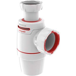 Wirquin 30722160 Siphon de lavabo Néo Air Ø40 zéro fuite, blanc - Publicité