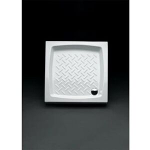 Kiamami Valentina Receveur de Douche carré en céramique 90x90cm h10 cm Topazio - Publicité Kiamami Valentina Receveur de Douche carré en céramique 90x90cm h10 cm Topazio - Publicité