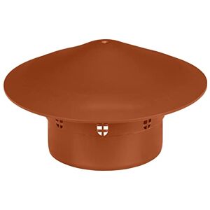 PL Chapeau de ventilation toiture mâle Ø 110mm Évent de toiture d'égout sanitaire Orange - Publicité PL Chapeau de ventilation toiture mâle Ø 110mm Évent de toiture d'égout sanitaire Orange - Publicité