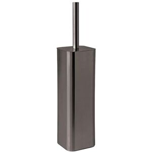 Gedy Tonga Gun Metal Porte-brosse WC - Fixation au sol - Publicité Gedy Tonga Gun Metal Porte-brosse WC - Fixation au sol - Publicité