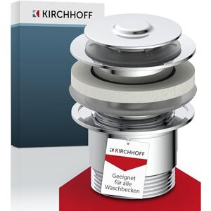 KIRCHHOFF Drainage chromée pour lavabo avec bouchon à clic - Accessoire - Publicité KIRCHHOFF Drainage chromée pour lavabo avec bouchon à clic - Accessoire - Publicité