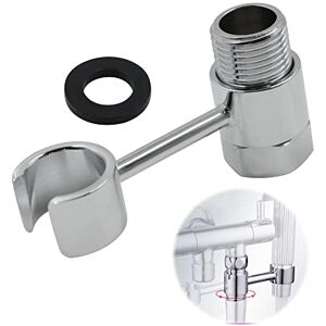gexuamz Support Pommeau Douche Douchette Accroche Raccordement 20mm éCrou Porte Universel RéGlable 360° Pomme Mural Salles Bains Lance Toilette Main Remplaç Able Sans PerçAge Laiton Chromé - Publicité gexuamz Support Pommeau Douche Douchette Accroche Raccordement 20mm éCrou Porte Universel RéGlable 360° Pomme Mural Salles Bains Lance Toilette Main Remplaç Able Sans PerçAge Laiton Chromé - Publicité
