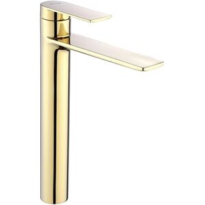 Rea Storm Gold High - Robinet de salle de bain - Électrolytique, Céramique, 295mm - Publicité Rea Storm Gold High - Robinet de salle de bain - Électrolytique, Céramique, 295mm - Publicité