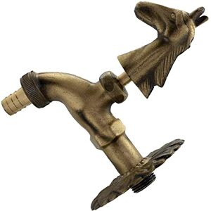 AERZETIX Cannelle Murale Robinet d'Évier 1/2'' Cheval à Manette Antique Rétro Décorative Fontaine Ornement Salle de Bain Vintage Robinetterie Jardin en Laiton Vieilli - Publicité AERZETIX Cannelle Murale Robinet d'Évier 1/2'' Cheval à Manette Antique Rétro Décorative Fontaine Ornement Salle de Bain Vintage Robinetterie Jardin en Laiton Vieilli - Publicité