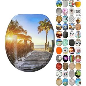 Sanilo Abattant WC frein de chute, Grande sélection de lunettes de toilette, Finition de haute qualité, Fixation facile (Fort Lauderdale) - Publicité Sanilo Abattant WC frein de chute, Grande sélection de lunettes de toilette, Finition de haute qualité, Fixation facile (Fort Lauderdale) - Publicité