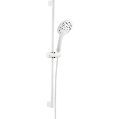 ESSEBAGNO Luisa ensemble barre de douche blanc 3 pièces - Publicité ESSEBAGNO Luisa ensemble barre de douche blanc 3 pièces - Publicité